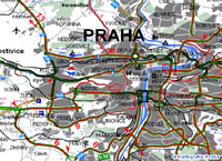 Interaktivni mapa Prahy